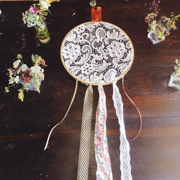 Other 14 Wooden Embroidery Hoop Dream Catcher Poshmark